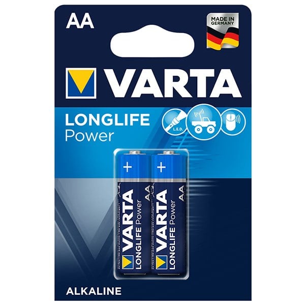 VARTA LONGLIFE POWER ALKALİN AA KALEM PİL (2'Lİ PAKET FİYATI)