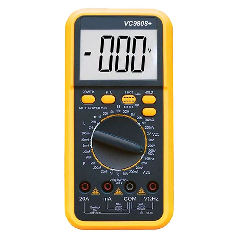 VC9808+ DİJİTAL ÖLÇÜ ALETİ