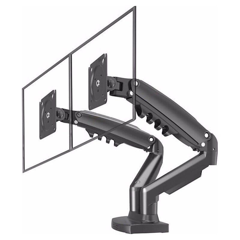 VONTECH F160  MNT02 17''-27'' AMORTİSÖRLÜ STAND ÇİFT KOL LCD / LED MONİTÖR TUTUCU STAND ASKI APARATI