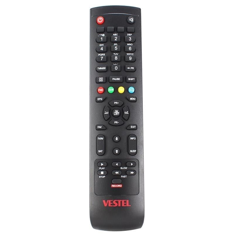 Vestel Record Tuşlu Lcd Tv Kumandası