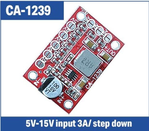 WEKO CA-1239 5V-15V GİRİŞLİ 3A STEP DOWN UNIVERSAL VOLTAJ DÜŞÜRÜCÜ GÜÇ MODÜLÜ