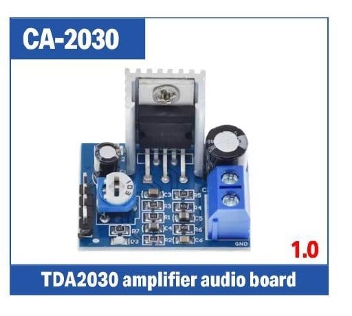 WEKO CA-2030 TDA2030 1.0 KANAL MONO AMPLİFİKATÖR SES KARTI - GÜÇ MODÜLÜ