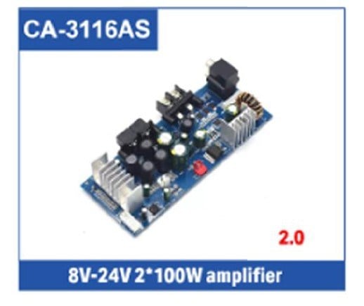 WEKO CA-3116AS DC 8V-24V 2*100W AMPLİFİKATÖR KARTI