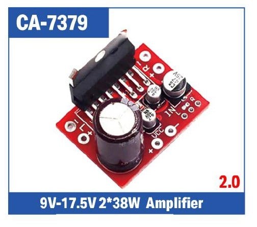 WEKO CA-7379 9V-17.5V 2x38W AMPLİFİKATÖR KARTI -  SES MODÜLÜ