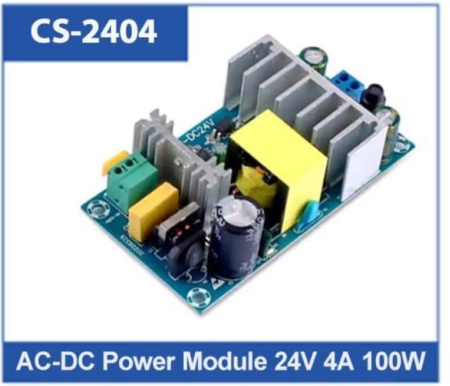 WEKO CS-2404 UNIVERSAL AC-DC GÜÇ KAYNAĞI MODÜLÜ 24V 4A 100W VOLTAJ DÜŞÜRÜCÜ KONVERTÖR