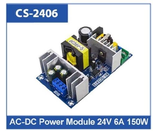 WEKO CS-2406 AC-DC 24V 6A 150W UNIVERSAL GÜÇ KAYNAĞI MODÜLÜ KONVERTÖR