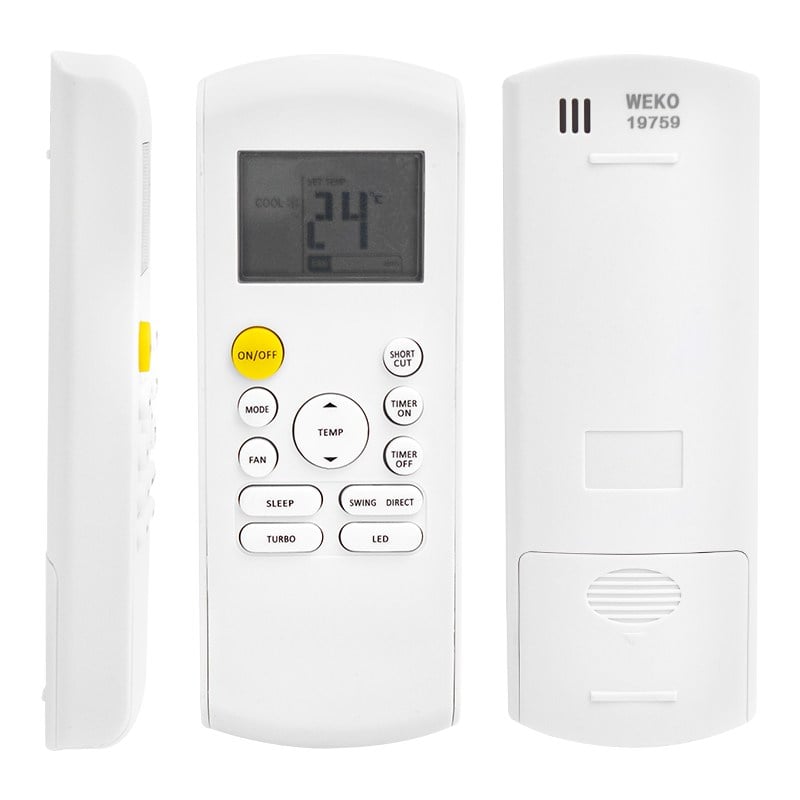 WEKO KK PROFİLO-DAYLUX-BOSCH-AIRFEL-DAIKIN-SAMSUNG KLİMA KUMANDASI (RG57B/BGE) 11810