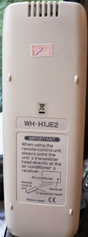 WEKO KK TOSHIBA WH-J1E2 KLİMA KUMANDASI