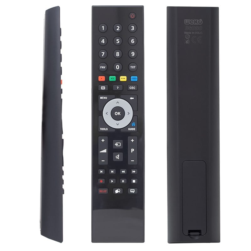 WEKO KL ARÇELİK A50-LEL-2B / BEKO B42LEP6 METALİK GÖBEKLİ LCD KUMANDA