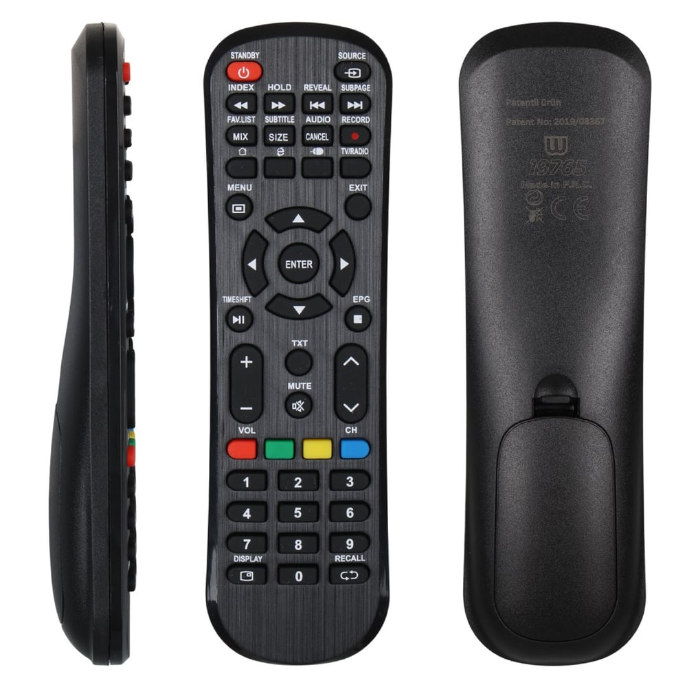 WEKO KL AWOX-55K5500 * TELEFOX * VISION SMART DISPLAY - RECALL TUŞLU TV LCD LED TV KUMANDA