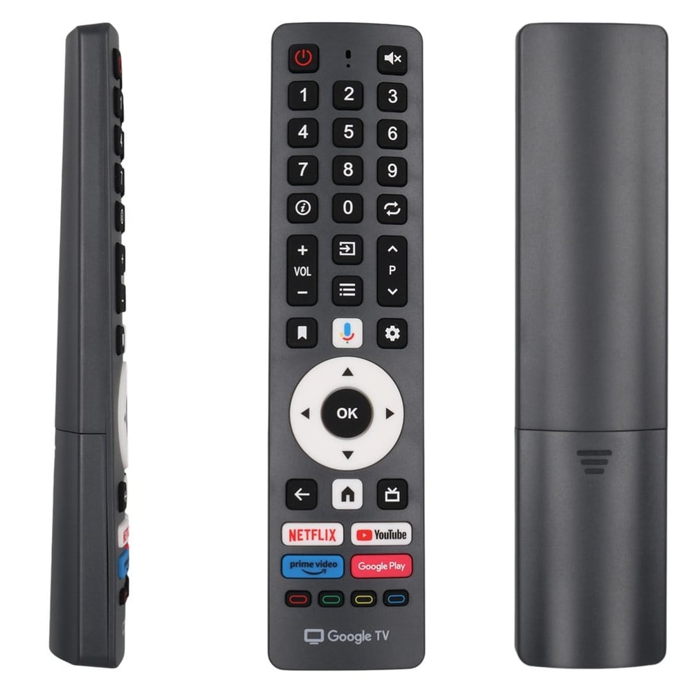 WEKO KL BOTECH-WİSMANN-CONTİ RC0407-020250526 NETFLIX-YOUTUBE-PRIME VIDEO-GOOGLE PLAY TUŞLU LCD LED TV KUMANDA GOOGLE TV
