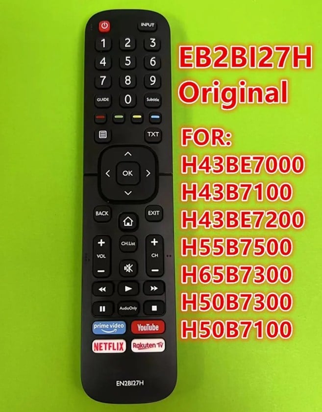 WEKO KL HISENSE EN2BI27H SMART NETFLIX-YOUTUBE PRIME VIDEO RAKUTEN TUŞLU LED LED TV KUMANDA