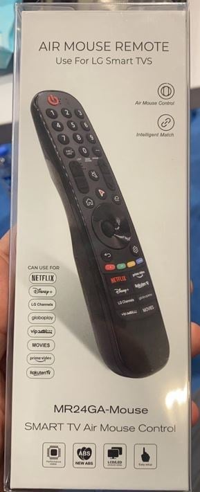 WEKO KL LG MR24GA AKB76045007 NETFLIX-PRIME VIDEO-DISNEY PLUS-RAKUTEN TUŞLU + SES KOMUTLU LCD-LED TV SİHİRLİ KUMANDA