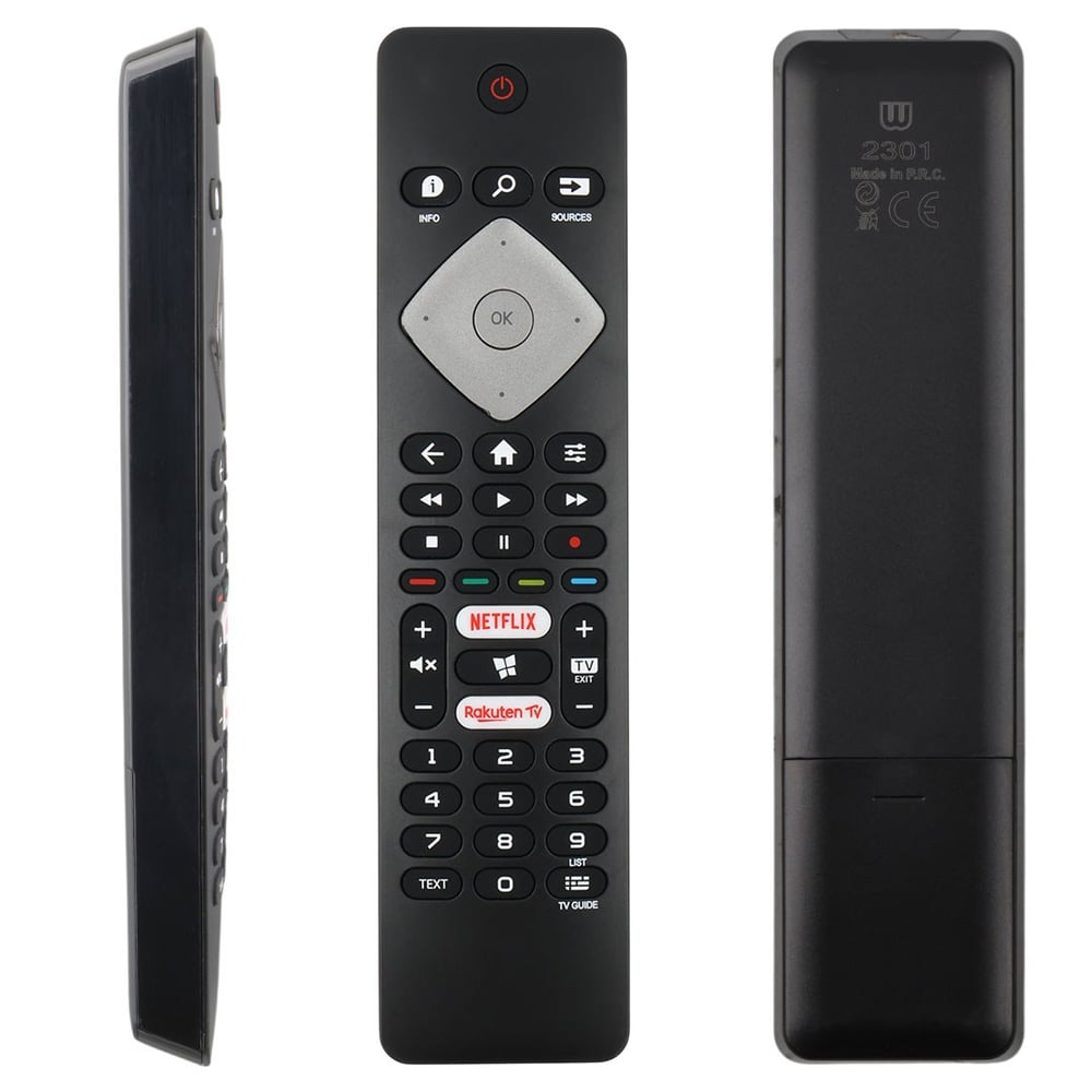 WEKO KL PHILIPS 43PUS7394-50PUS66-55PUS6814-58PUS66-65PUS6754NETFLIX-RAKUTEN TV TUŞLU LCD TV KUMANDA