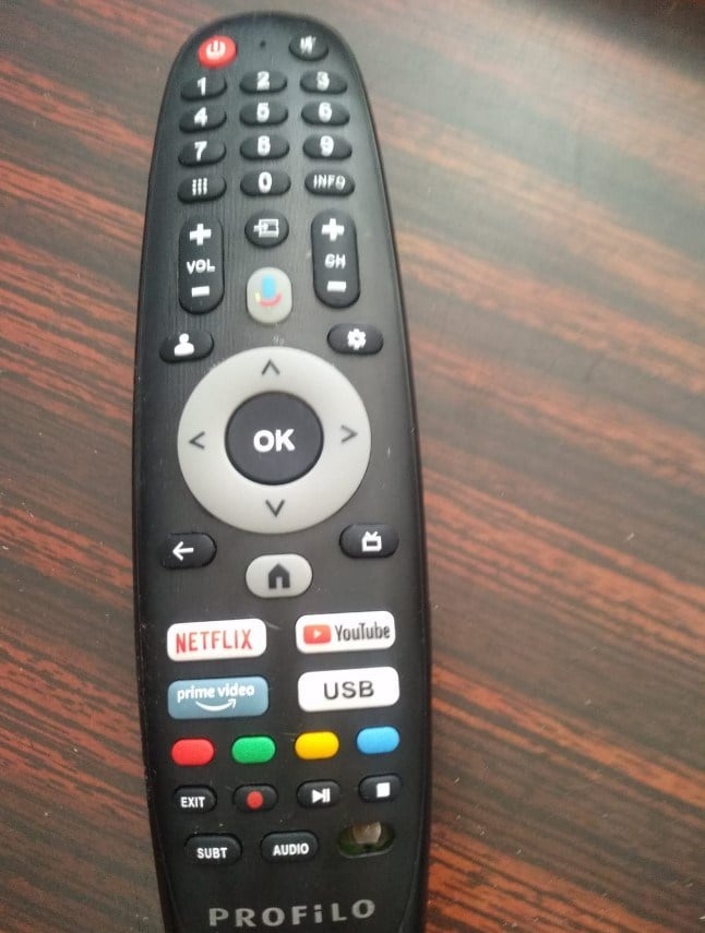 WEKO KL PROFILO SES KOMUTLU NETFLIX-YOUTUBE-PRIME-VIDEO-USB LCD TV KUMANDA