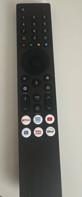 WEKO KL TCL SES KOMUTLU NETFLIX-PRIME VIDEO-YOTUBE-GOOGLE PLAY-TCL CHANNEL-DİSNEY PLUS TUŞLU TV KUMANDASI
