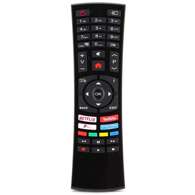 WEKO KL VESTEL R/C 4391P BLACK FPLAY NETFLİX-YOUTUBE-PLAY TUŞLU LCD LED TV KUMANDA (70151=14918)
