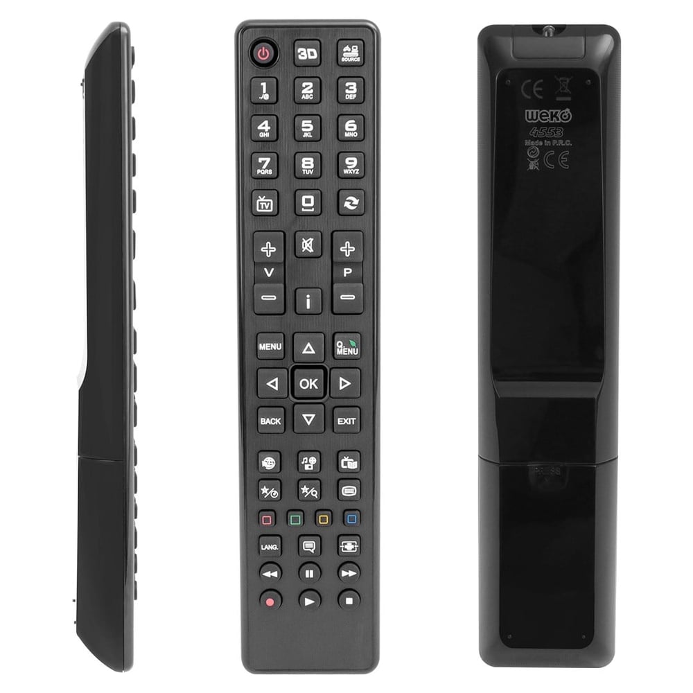 WEKO KL VESTEL VES 203-42PF8175-50PF8175 * TOSHIBA 40L1343DG 3D'Lİ LCD LED TV  KUMANDA