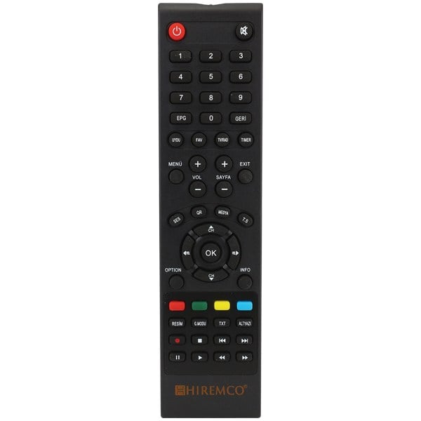 WEKO KR HIREMCO ZAPPER HD PLUS*ZAPPER HD2* MİNİ HD PLUS * GOLDMASTER MİNİ HD KUMANDA