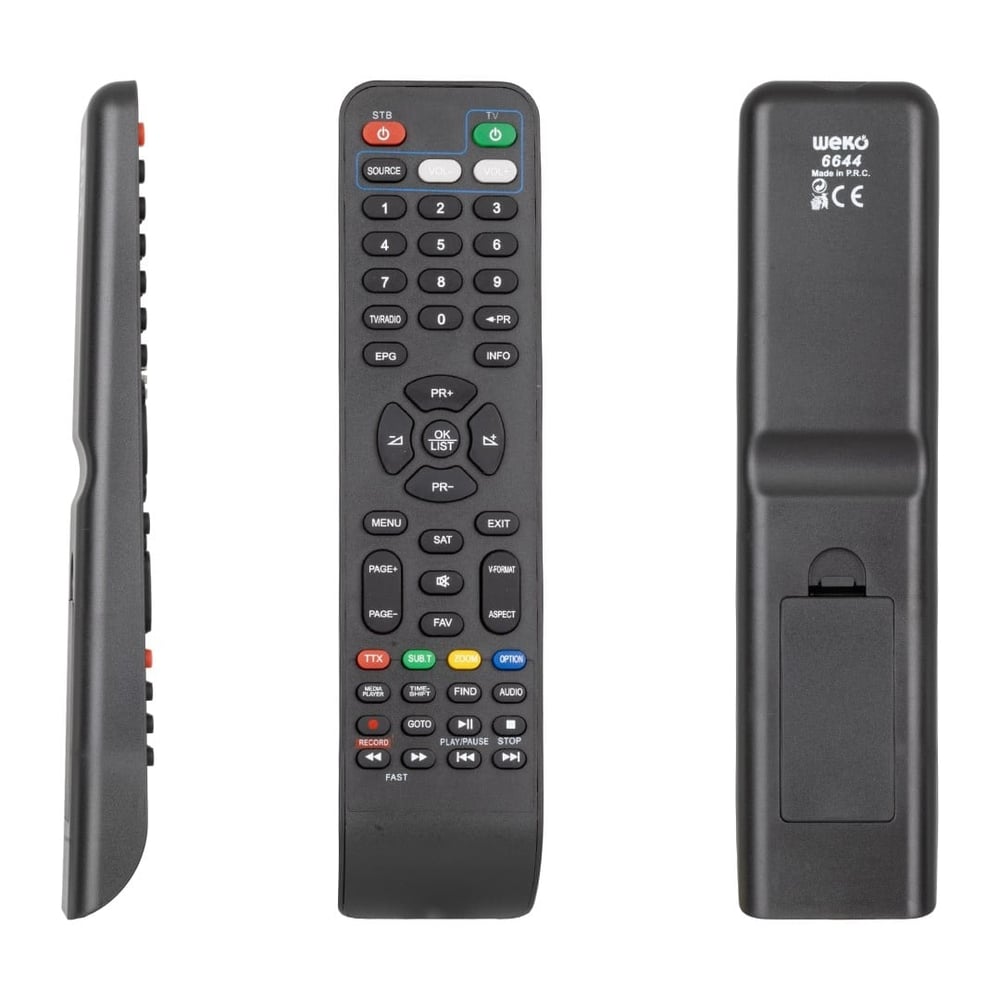 WEKO KR NEXT MİNİX CX HD*NEXT AMIGO+ PLUS*NEXTSTAR 20000 UNIVERSAL UYDU KUMANDA