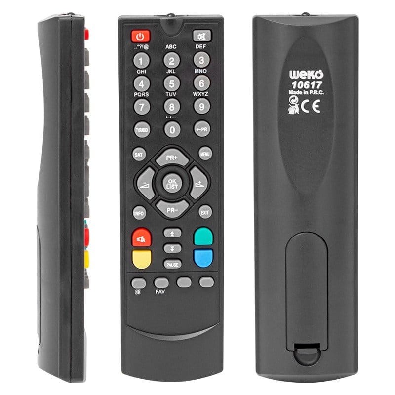 WEKO KR NEXTSTAR 5000 PLUS - NEXT KANKY* MERSAT EASY - MERSAT ACTİVE FTA* JAKE SD UYDU KUMANDASI (10617=40020)