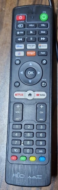 WEKO KR RIOSAT DISNEY PLUS-PRIME VIDEO-ENJOY STORE-MY ENJOY-IP TV-APPS-NETLIX-YOUTUBE TUŞLU ANDROID UYDU ALICI KUMANDASI