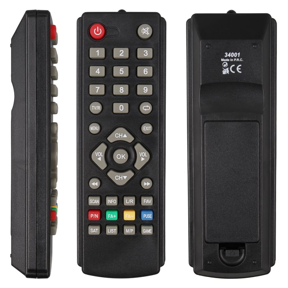 WEKO KR YUMATU MULTI KING*MERSAT MULTİBOX*HİREMCO MİNİBOX GOLD GAME'Lİ UYDU KUMANDASI