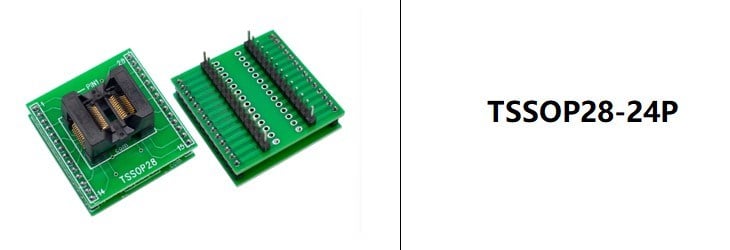WEKO TSSOP28 TEST SOKET - TSSOP28 - DIP28 PROGRAMLAMA ADAPTÖRÜ