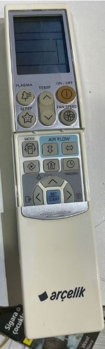 WEKO WK-23699 KK ARÇELİK ESKİ KASA GELİŞMİŞ KLİMA KUMANDASI