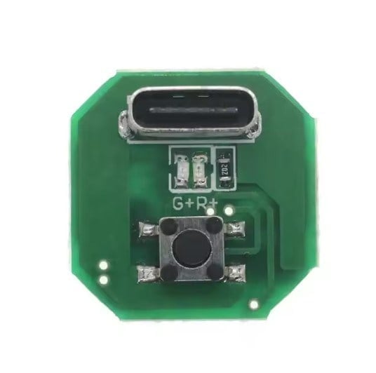 WEKO WK-28355 TYPE-C GİRİŞLİ, ENTEGRE ŞARJ VE DEŞARJ MODÜLLÜ EL FENERİ SÜRÜCÜ KARTI