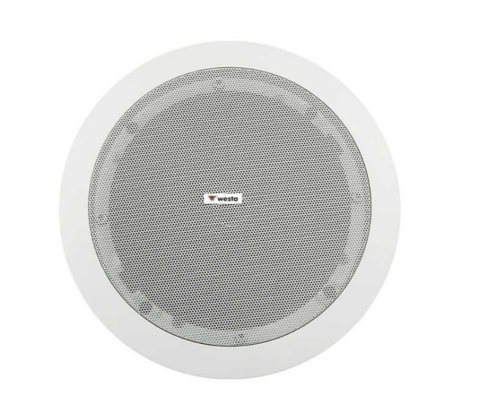 WESTA WS-510 - 6.5'' 16CM 2 YOLLU 5/ 10/ 20W TWEETERLİ HAT TRAFOLU ALÇIPAN HOPARLÖR