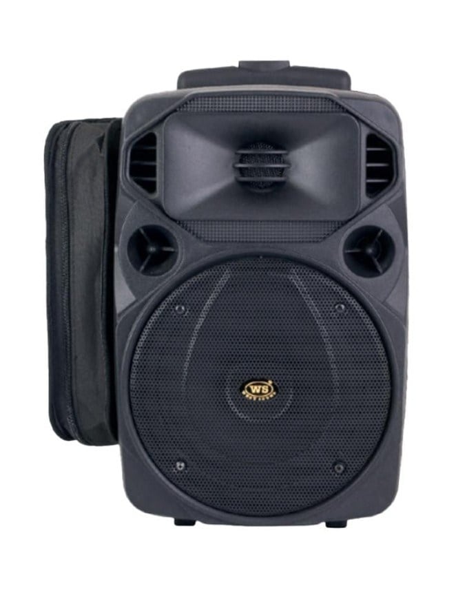 WESTSOUND TKS-8 DC 2X40 WATT 1 EL - 1 YAKA TELSİZ MİKROFONLU TAŞINABİLİR HOPARLÖR