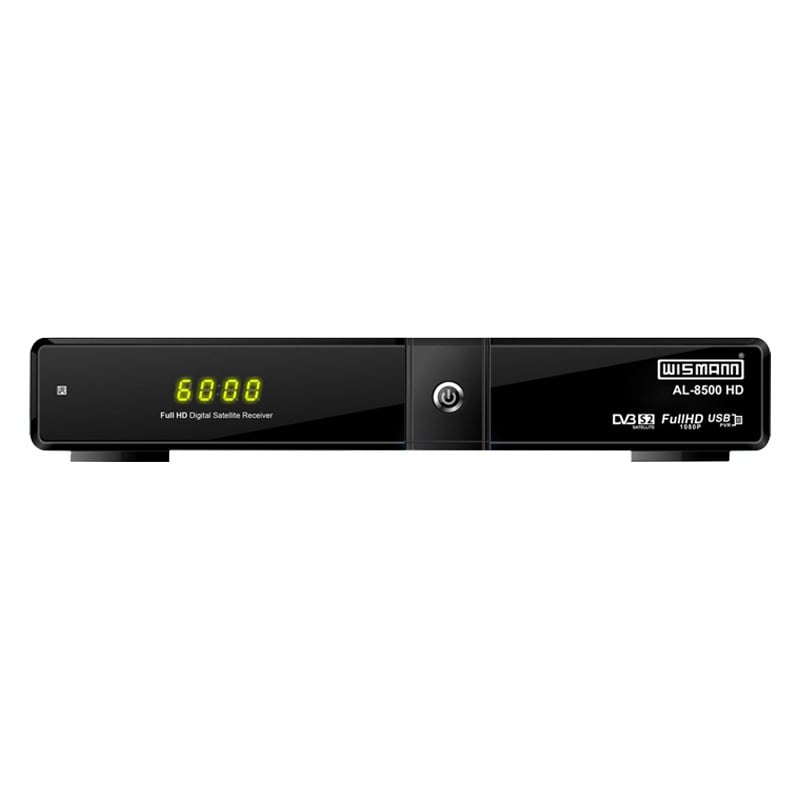 WISMANN AL-8500 TKGS'Lİ HD KASALI UYDU ALICISI (WIFI-3G-YOUTUBE-ETHERNET)