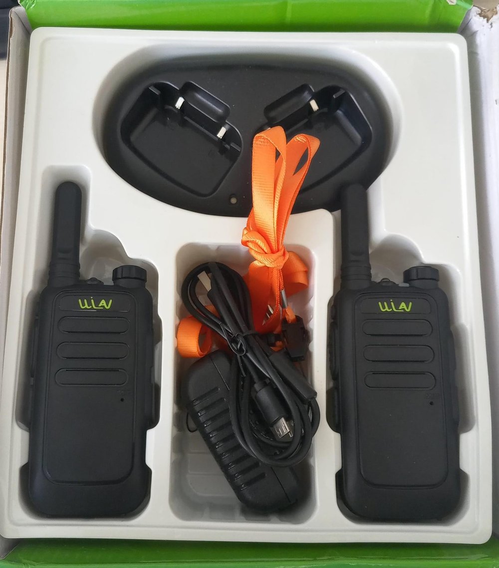 WLN KDC2 PLUS IŞIKLI 2'Lİ MİNİ EL TELSİZ TAKIMI