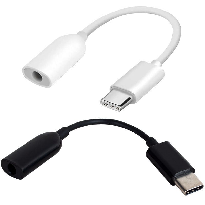 XIAOMI TYPE-C TO 3.5 MM KULAKLIK DÖNÜŞTÜRÜCÜ (SİYAH-BEYAZ)(1 ADET)