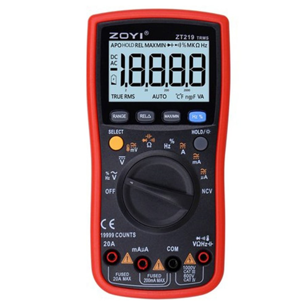 ZOYI ZT-219 TRUE RMS DİJİTAL ÖLÇÜ ALETİ
