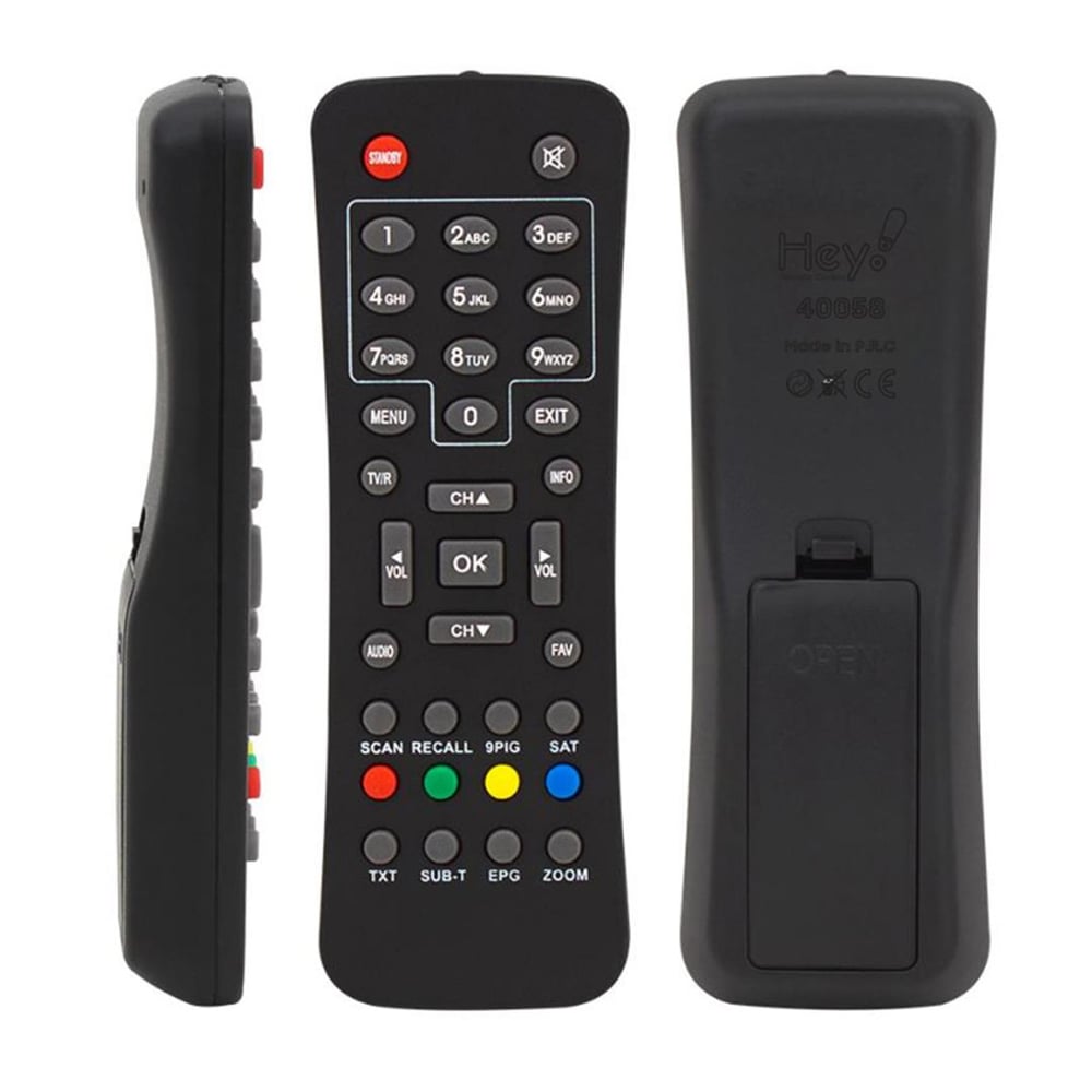 Hey Amstrad - Kawai Mini - Citybox - Digipoll Teletextli Universal SD Uydu Kumandası - Amstrad Uydu Alıcı Kumandaları