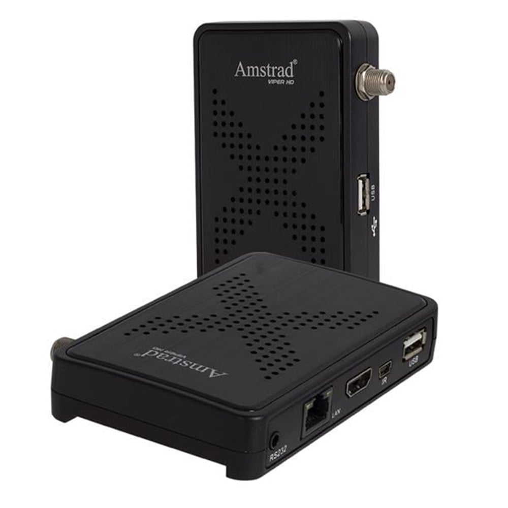 Amstrad Amstrad Viper Mini Full HD İnternet-Kart Girişli IP TV Uydu Alıcısı - HD Uydu Alıcılar