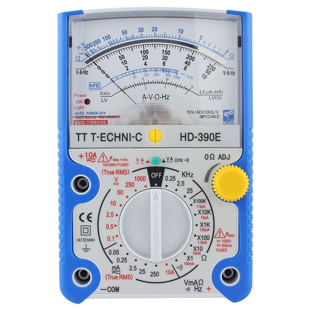 TT-Technic Analog Ölçü Aleti HD-390E - Ölçü Aletleri