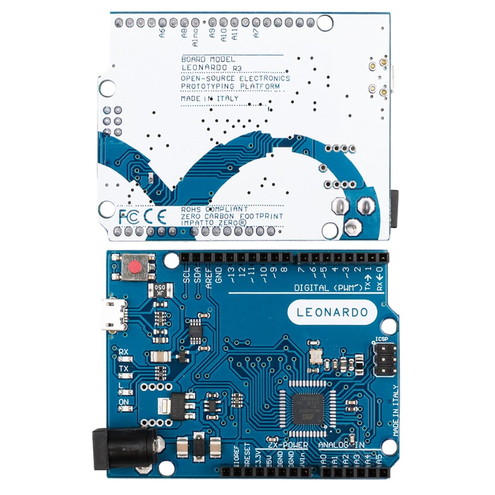 Weko Arduino Leonardo R3 Atmega32u4 Mikrodenetleyici Geliştirme Kartı - Elektronik Modüller
