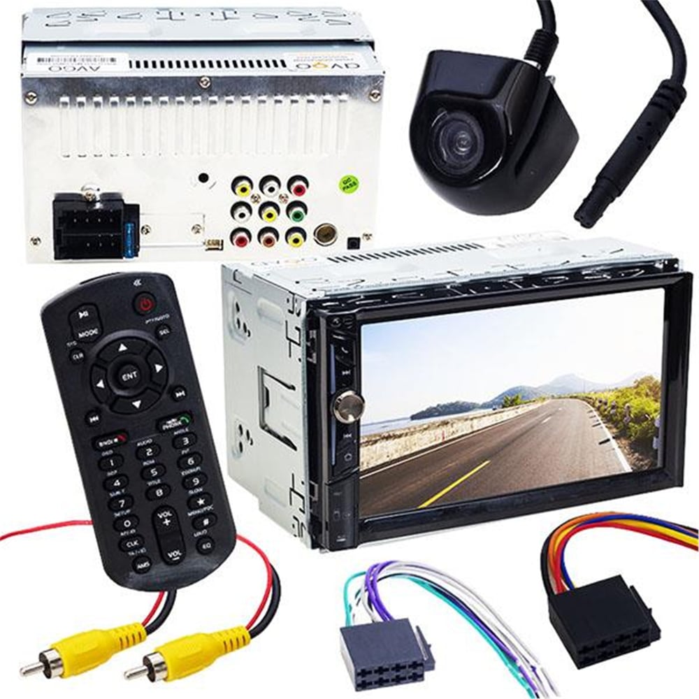 Avgo Avgo AVG-U1835 7'' USB-SD-MP5-Bluetooth Dokunmatik Ekran  Geri Vites Kameralı Double Oto Teyp - Double Teyp