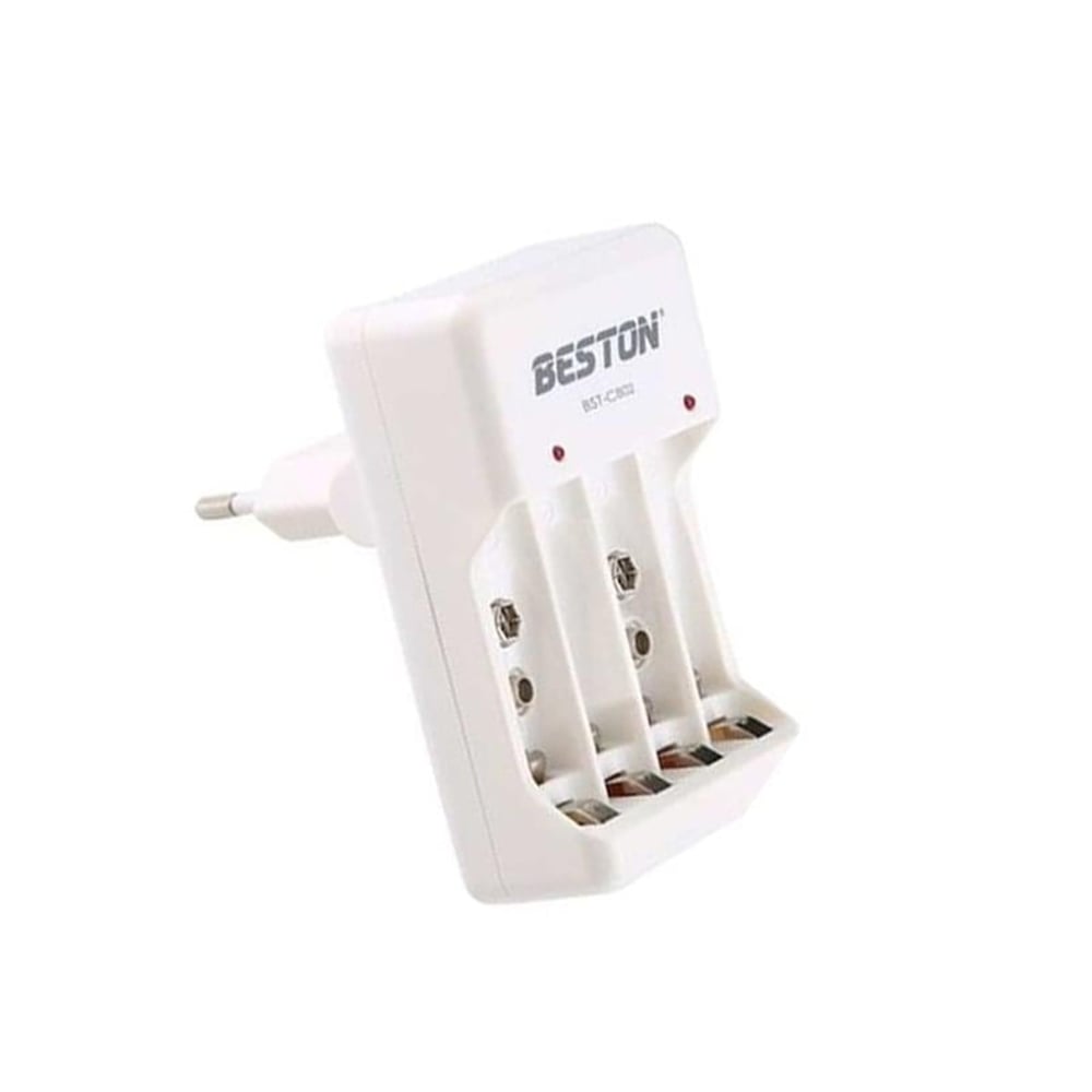 Beston Beston BST-C802 2 - 4 Adet AA/AAA * 1 - 2 Adet 9 Volt Pil Şarj Cihazı - Pil Şarj Cihazları
