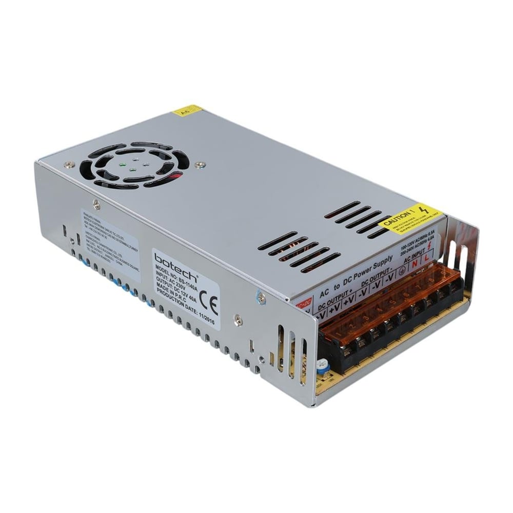 Botech Botech BS-1140A 12 Volt - 40 Amper 480 Watt Metal Kasa Adaptör - Metal Kasa Adaptörler