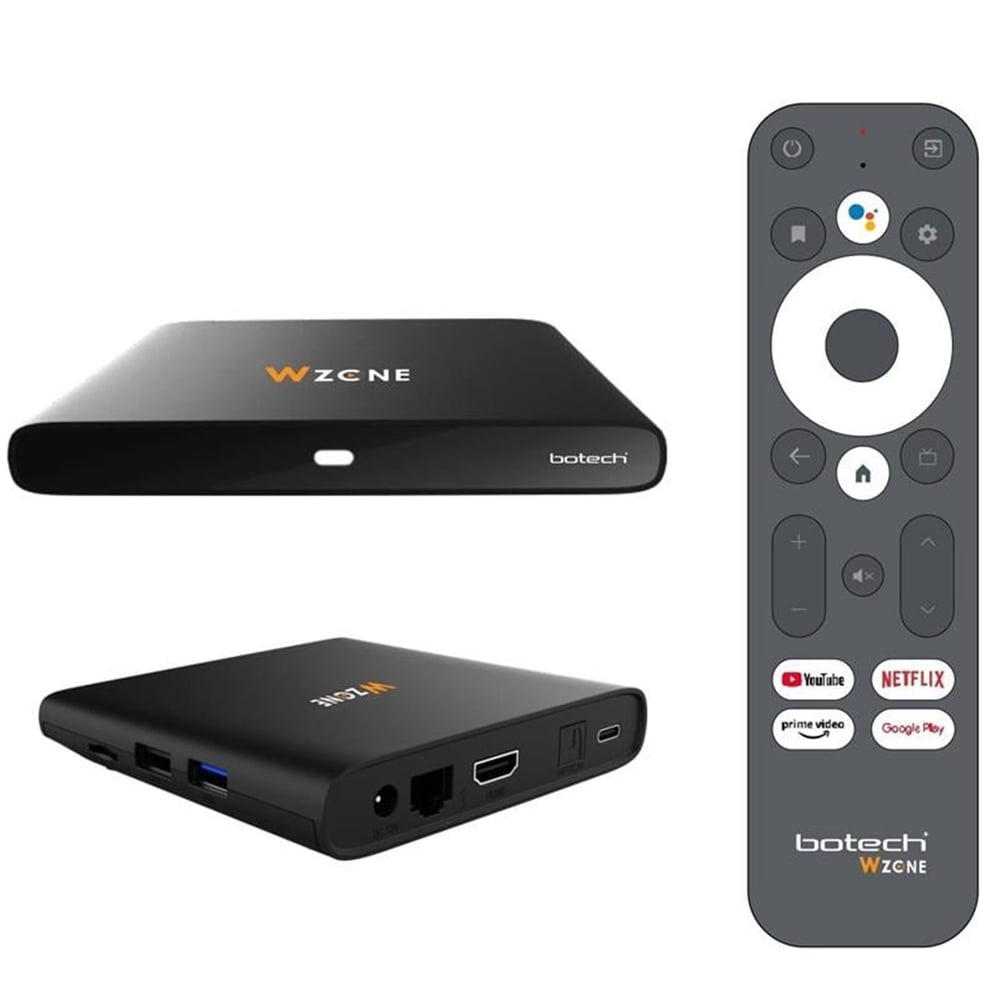 Botech Botech Wzone S905X3 İşlemci 2 GB DDR3 Ram 8 GB Dahili Hafıza 4K Android 10 IP TV Box - İP Tv Box