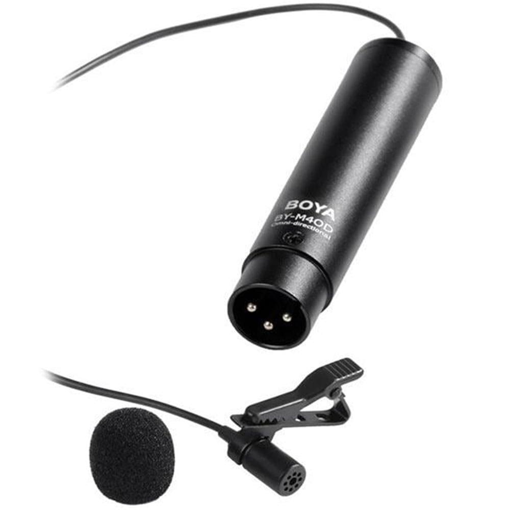 Boya Boya By-M4od Çok Yönlü Xlr Yaka Mikrofonu - El Mikrofonları