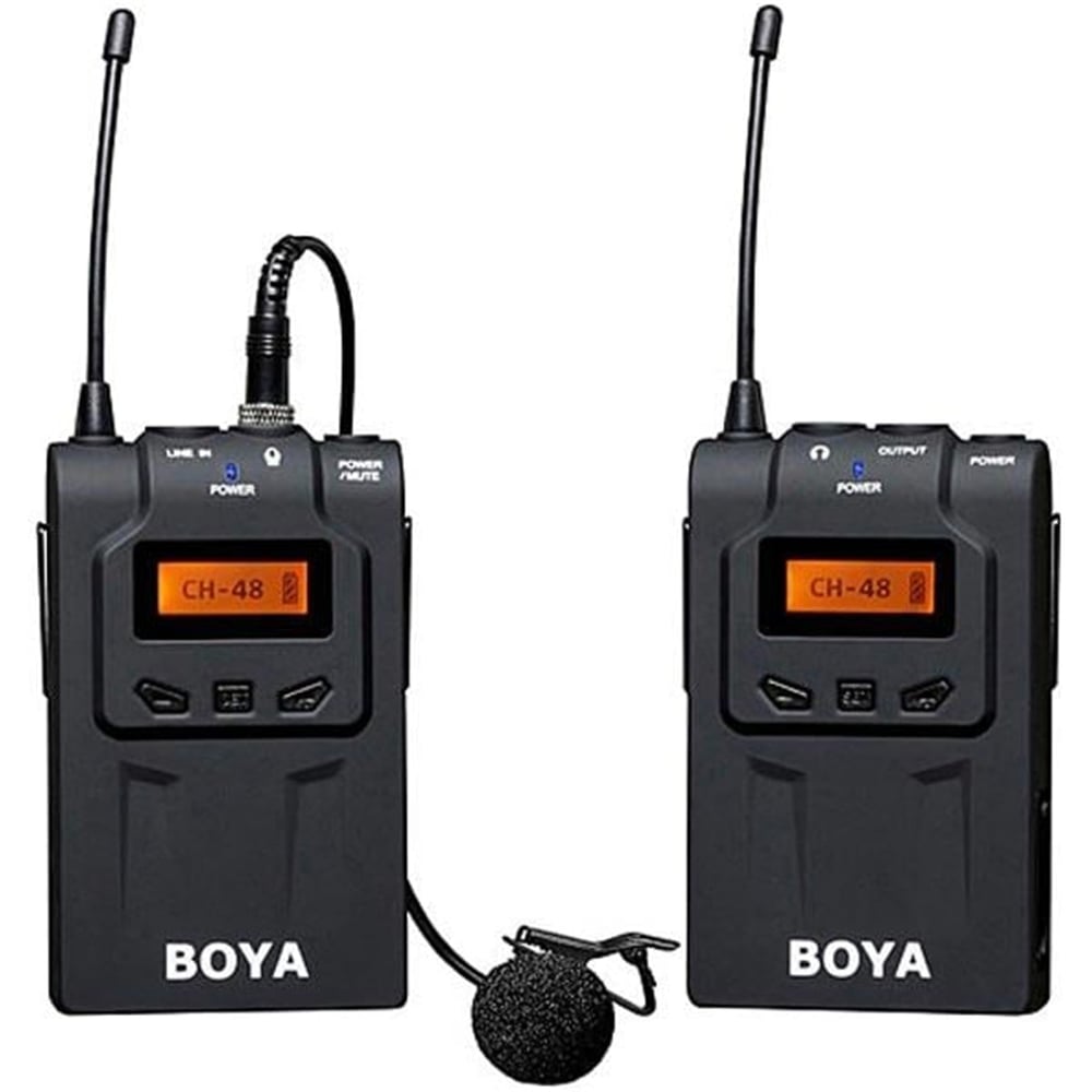 Boya Boya By-Wm6 Uhf Profesyonel Wıreless Mikrofon - Kablosuz Mikrofonlar
