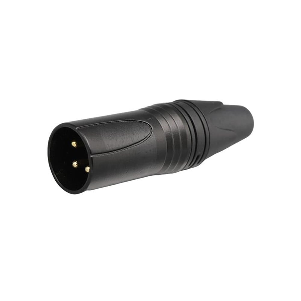 Powermaster Canon XLR Erkek Jack Fiş LC3MXX-B - Fiş - Jack - Şase - Buton - Konnektör