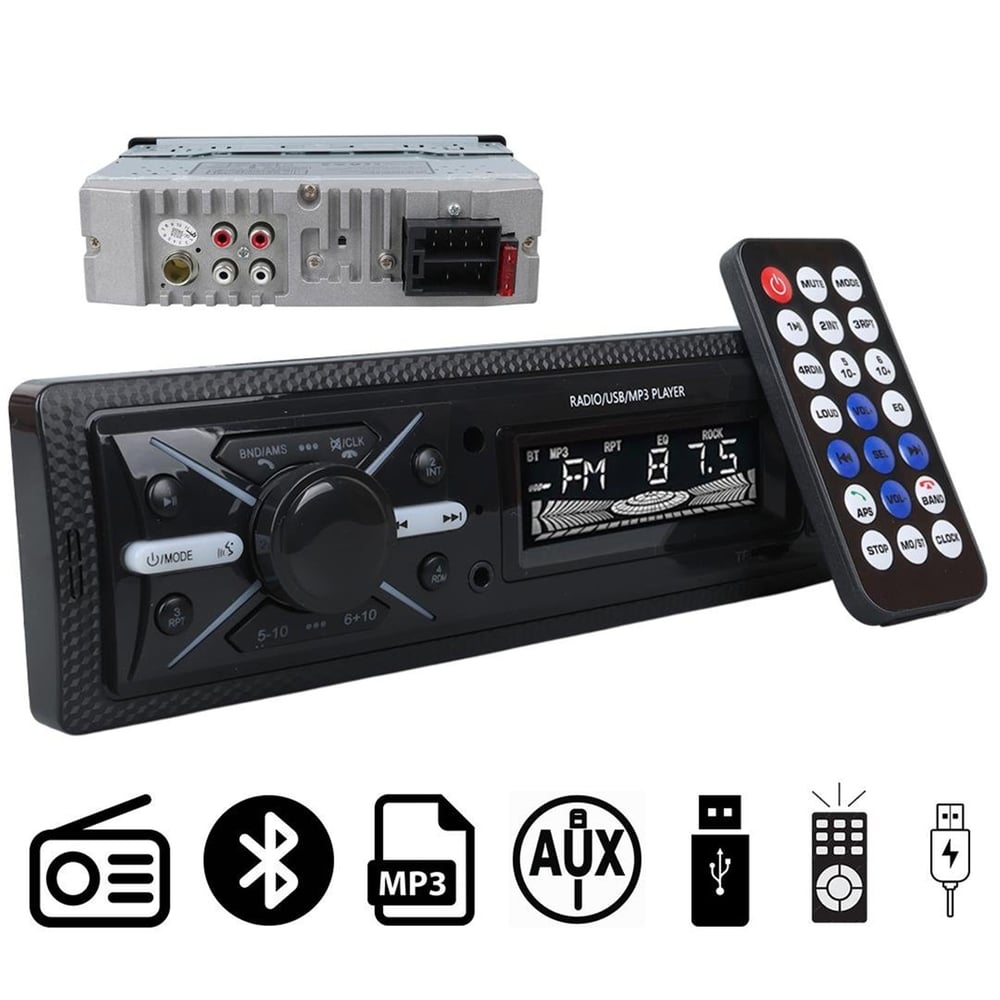 Carstar Carstar CS-960 Çift USB/SD/FM/AUX/Bluetooth Kumandalı Oto Teyp 4X60 Watt - Oto Teyp
