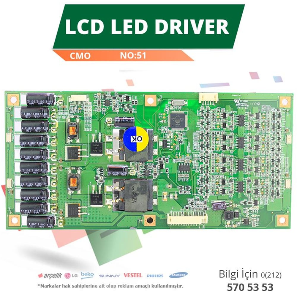 Oem CMO L460H1-4EC - L460H1-4EF-C001A - V460H1-LS1 - Lcd Led Driver - LCD Driver