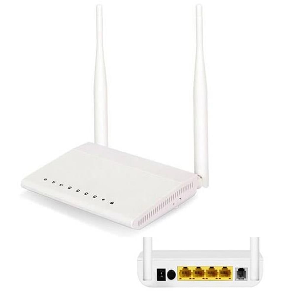 CNet CNet CAR-900 4 Port 300 Mbps Adsl-Adsl2+ Kablosuz Modem - Adsl Modemler